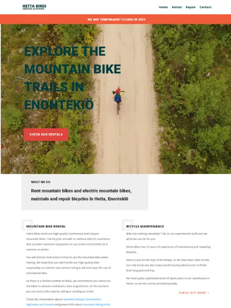 Koduleht rattarendifirmale - HettaBikes